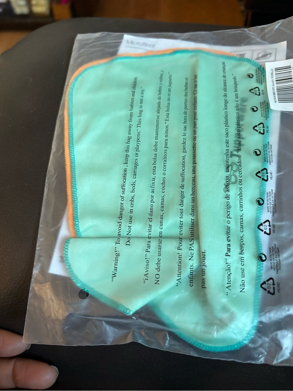 Tupperware micro fibre eye glass cloth-2